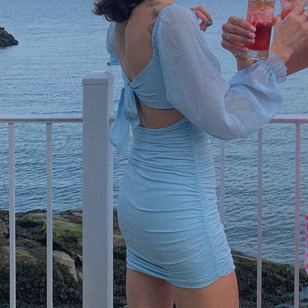 Dreamy Blue Formal Dress